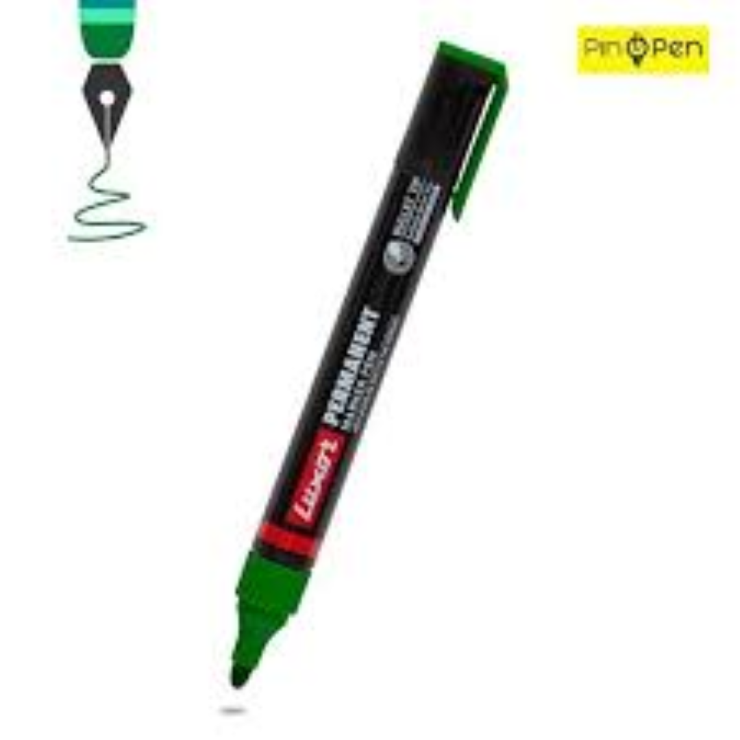 LUXOR PERMANENT MARKER PEN GREEN